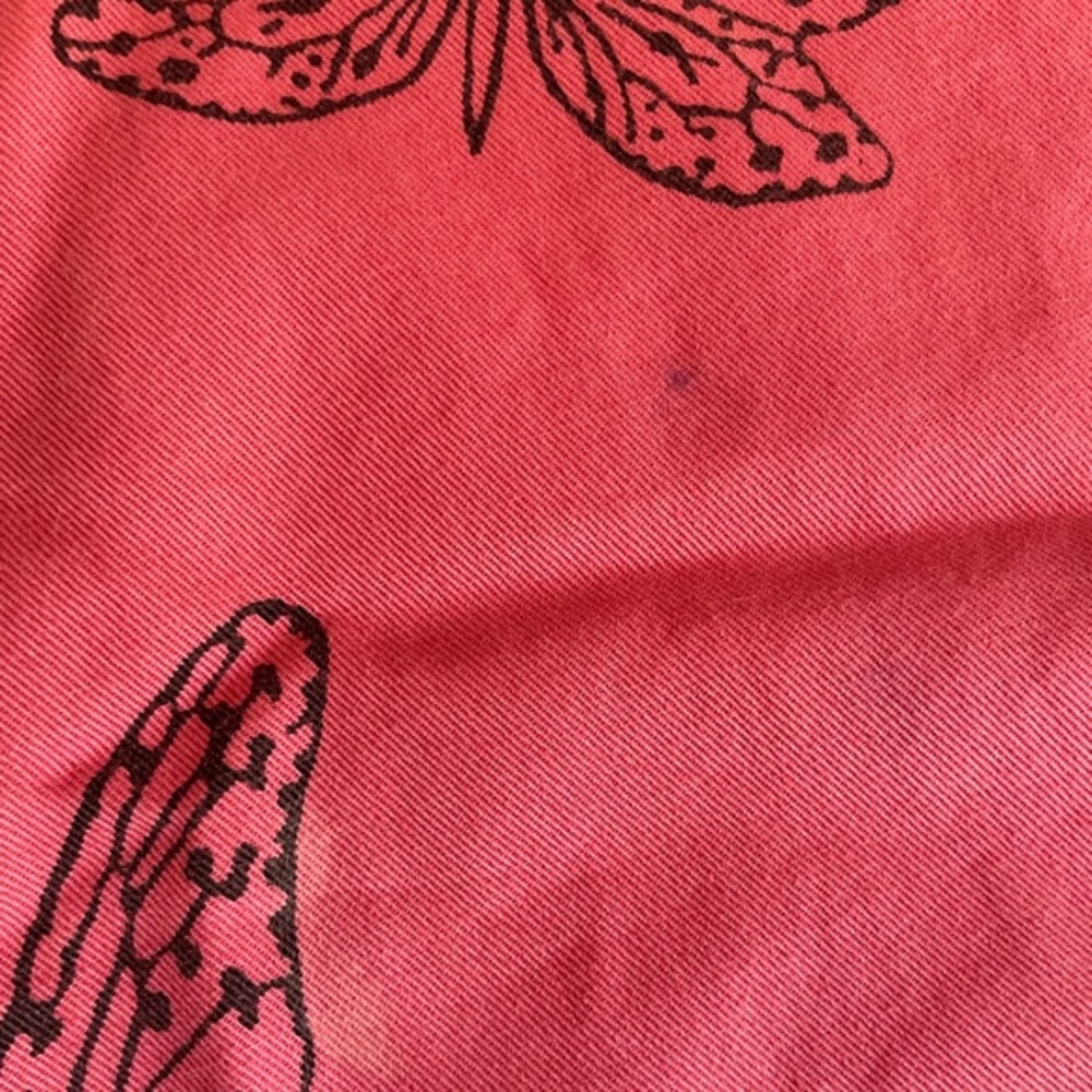 GAP Pink Coral Drawstring Backpack with Butterfly Print - Picture 4 of 7